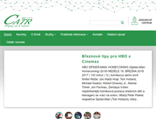 Tablet Screenshot of catr.cz